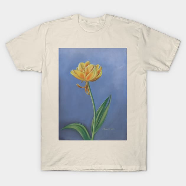 Yellow Tulip, welcome Spring! T-Shirt by ElenaCasiglio